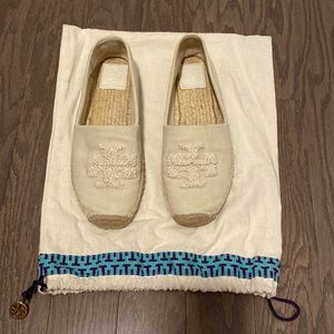 Tory Burch Beige Espadrilles (Size 7)